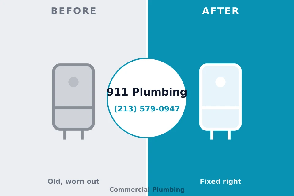 Before and after: plumbing repair Taylor Creek, OH